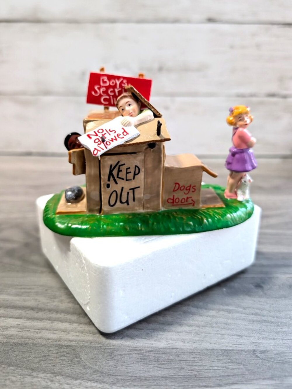 Department 56 | Snow Village “No Girls Allowed”